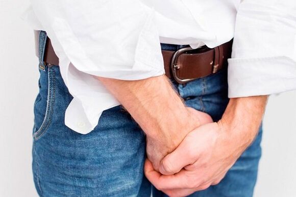 Dor na ingle con prostatite calcárea