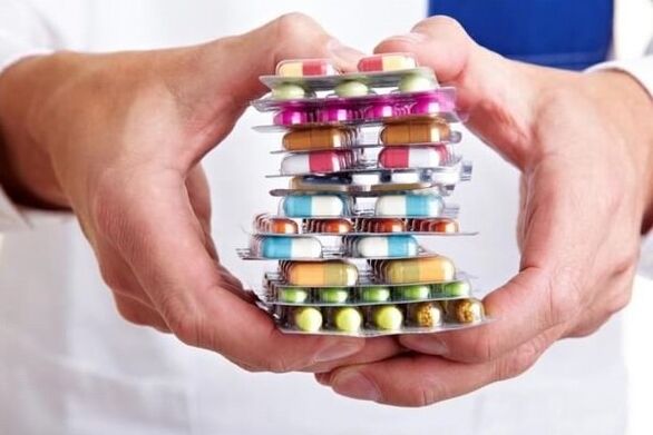 Medicamento para a prostatite calcárea