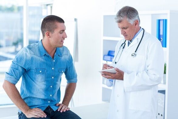 Se tes prostatite crónica, consulta un médico