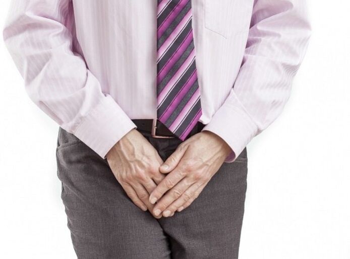 Dor na zona da ingle con prostatite